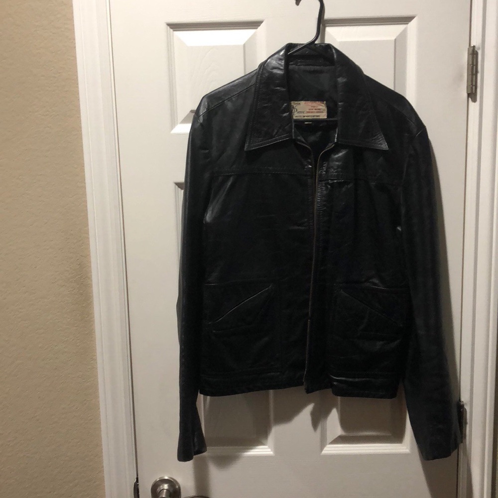 Men’s leather jacket